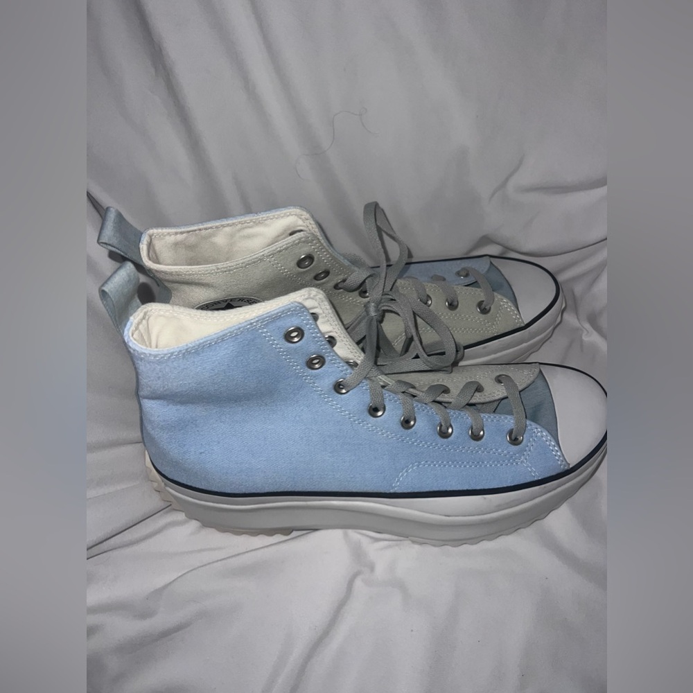 Converse Split run star hike hi top spike sole chucks 13 NWOB - Picture 2 of 6